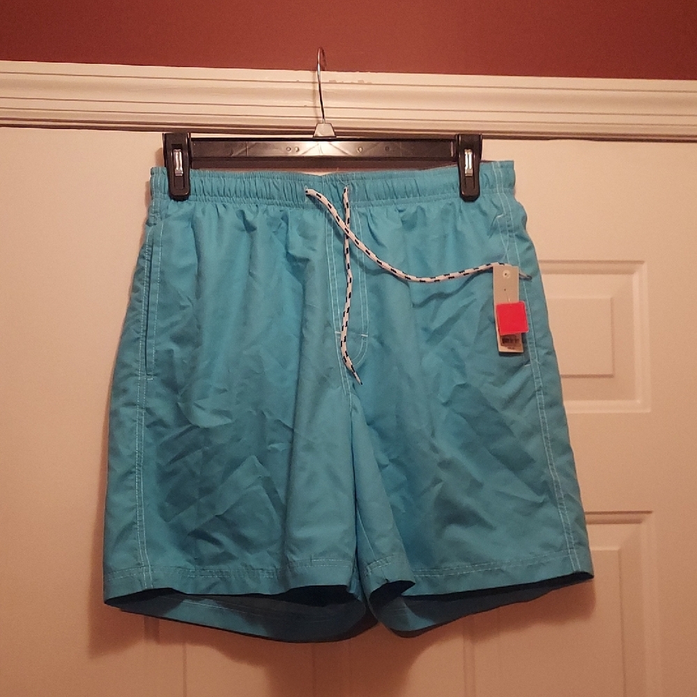 Croft & Barrow Blue Swim Trunks/Board Shorts